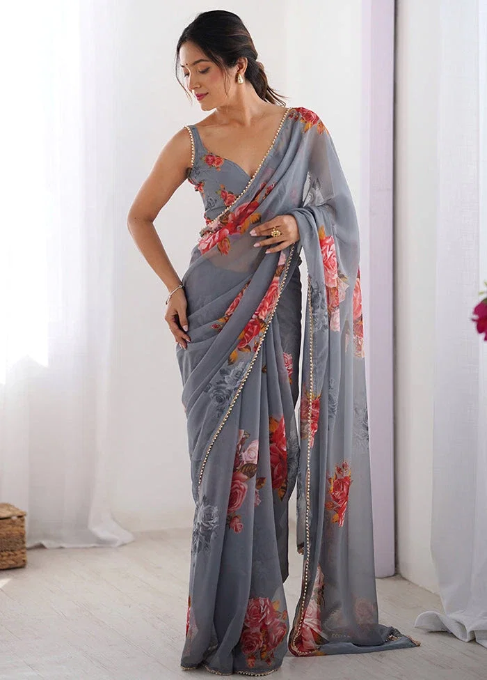Pavitra 01 Georgette Fancy Daily Wear Saree Collection