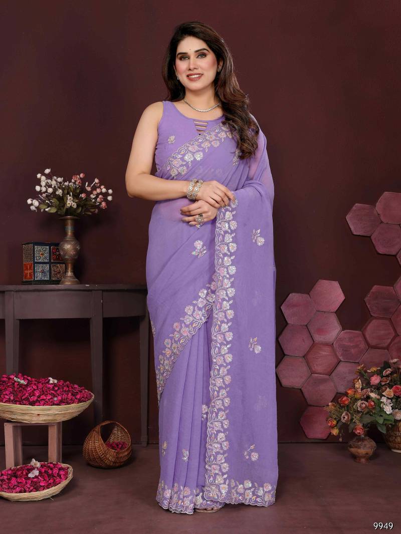 Satrangi Vol 6 Georgette Daily Wear Fancy Saree Collection