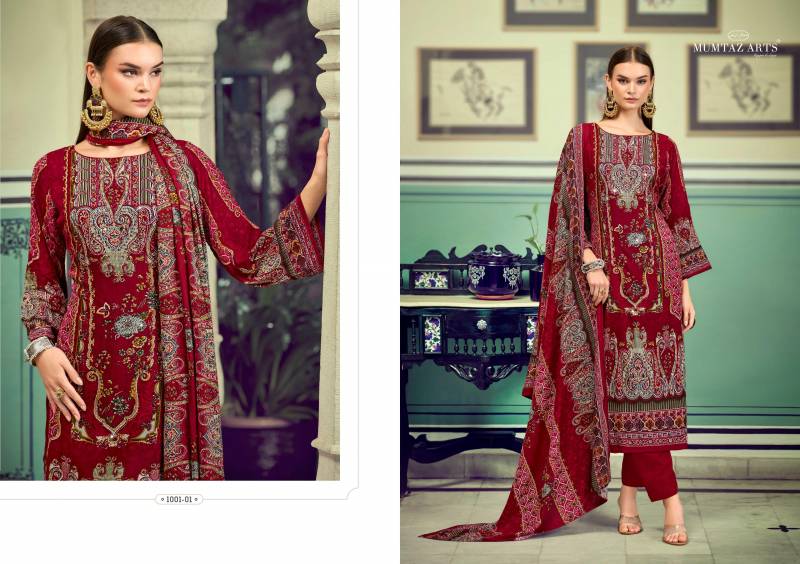 Mumtaz Aashvika Soft Silk Pashmina Digital Print Dress Material