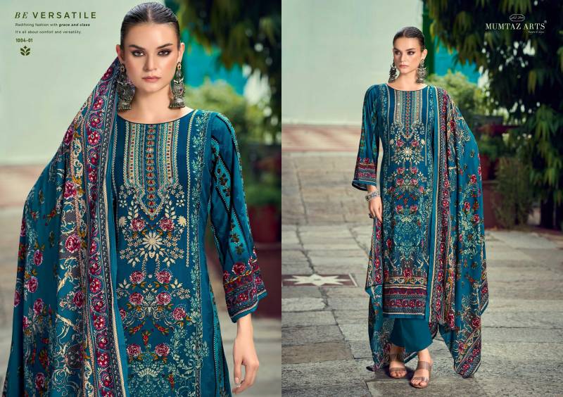 Mumtaz Aashvika Soft Silk Pashmina Digital Print Dress Material