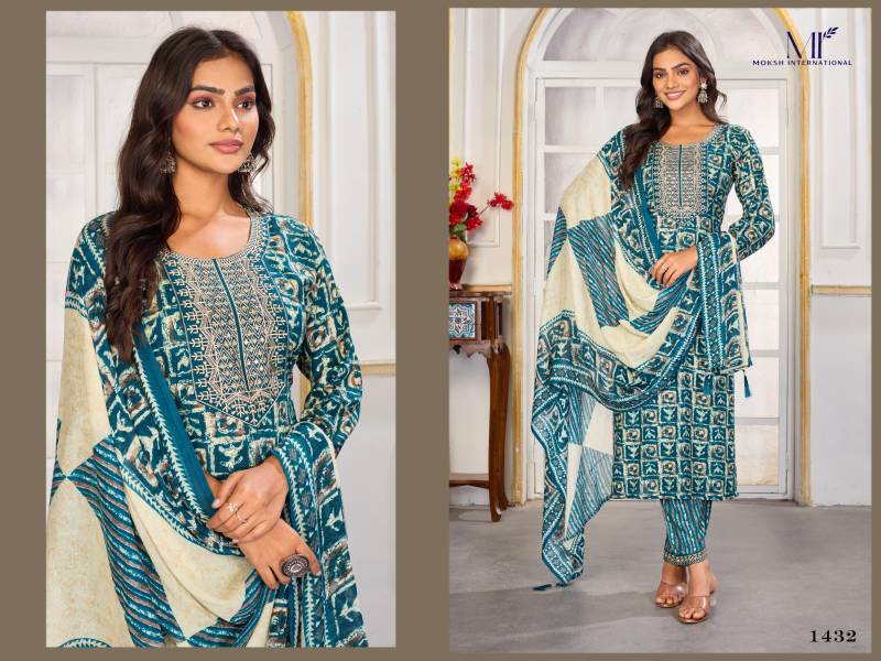 Moksh Gori Vol 1 Premium Printed Kurti Pant And Dupatta Collection