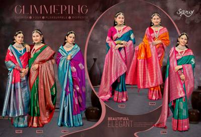 Saroj Guzarish Silk Vol 1 Traditional Silk Saree Collection