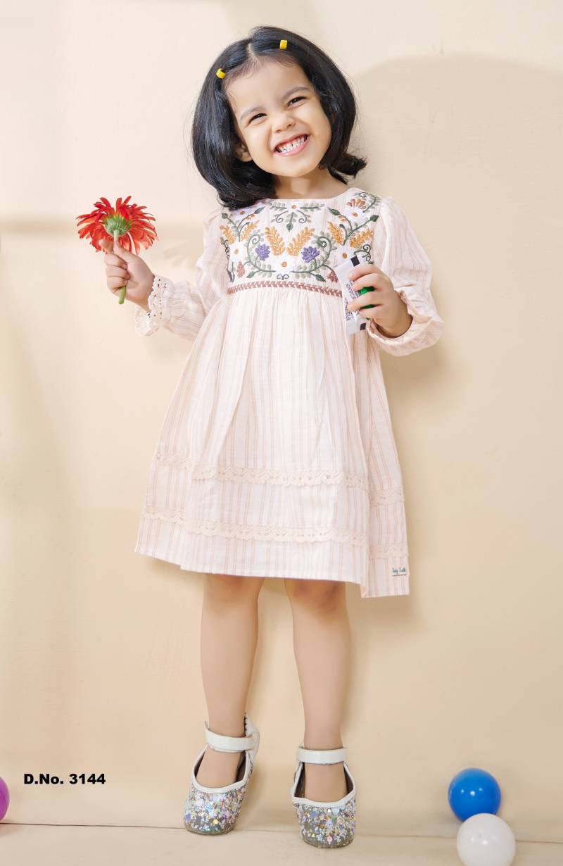 T 3144 5053 And 5088 Girls Fancy Froks Kids Wear Collection
