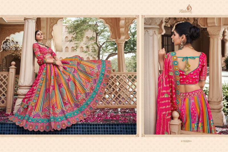 Royal Vrindavan Vol 59 Banarasi Silk Zarkan Designer Bridal Lehenga Choli