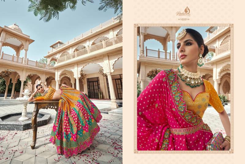 Royal Vrindavan Vol 59 Banarasi Silk Zarkan Designer Bridal Lehenga Choli
