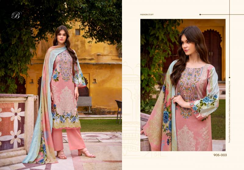 Belliza Naira Vol 119 Pure Cotton Digital Prints Designer Dress Material