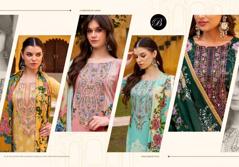 Belliza Naira Vol 119 Pure Cotton Digital Prints Designer Dress Material
