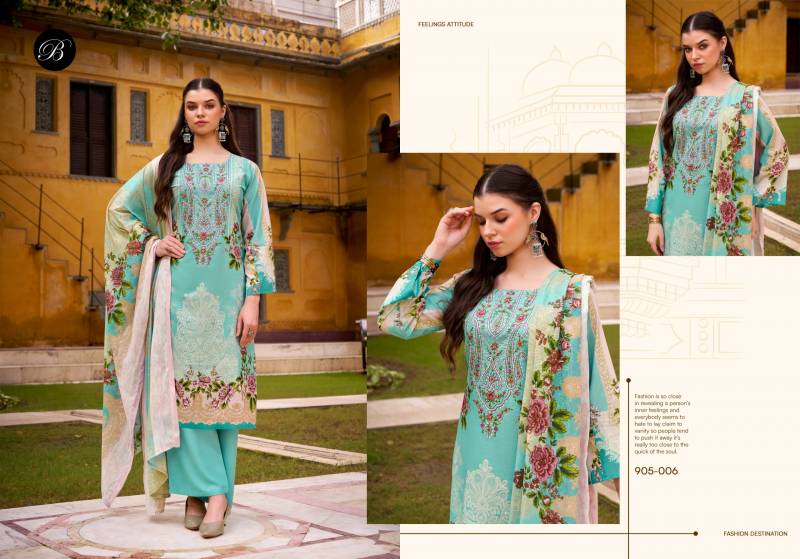Belliza Naira Vol 119 Pure Cotton Digital Prints Designer Dress Material