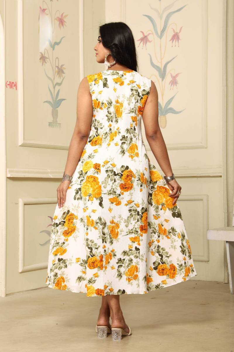 Ctz Maulasri Polyster Stylish Printed Kurtis Collection