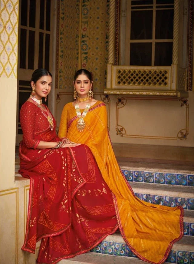 Vipul Sajeeli Vol 2 Georgette Casual Wear Saree Collection