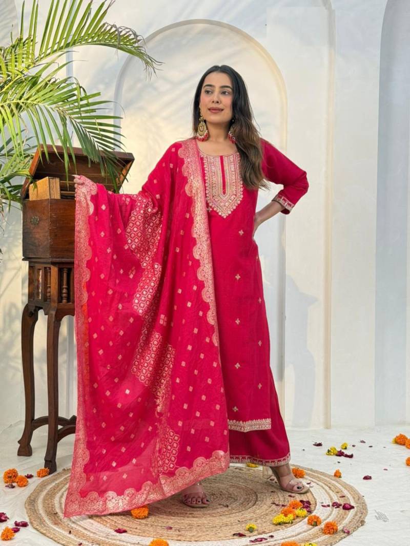 Naisha K 380 Vol 2 Vetican Casual Wear Kurti Plazzo And Dupatta