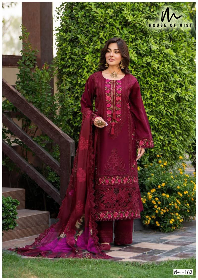 House Of Mist Ghazal Vol 17 Cotton Dress Material Collection
