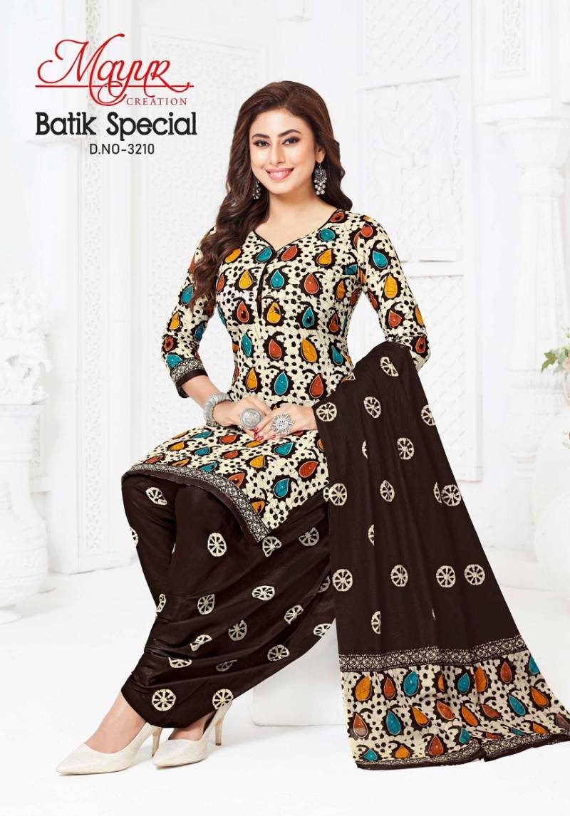 Mayur Batik Special Vol 32 Pure Cotton Printed Dress Material | Dress  Materials