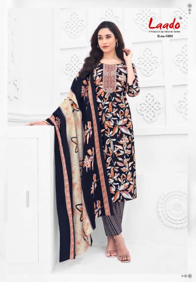 Laado Malika Vol 1 Readymade Cotton Printed Daily Wear Kurti Set Collection