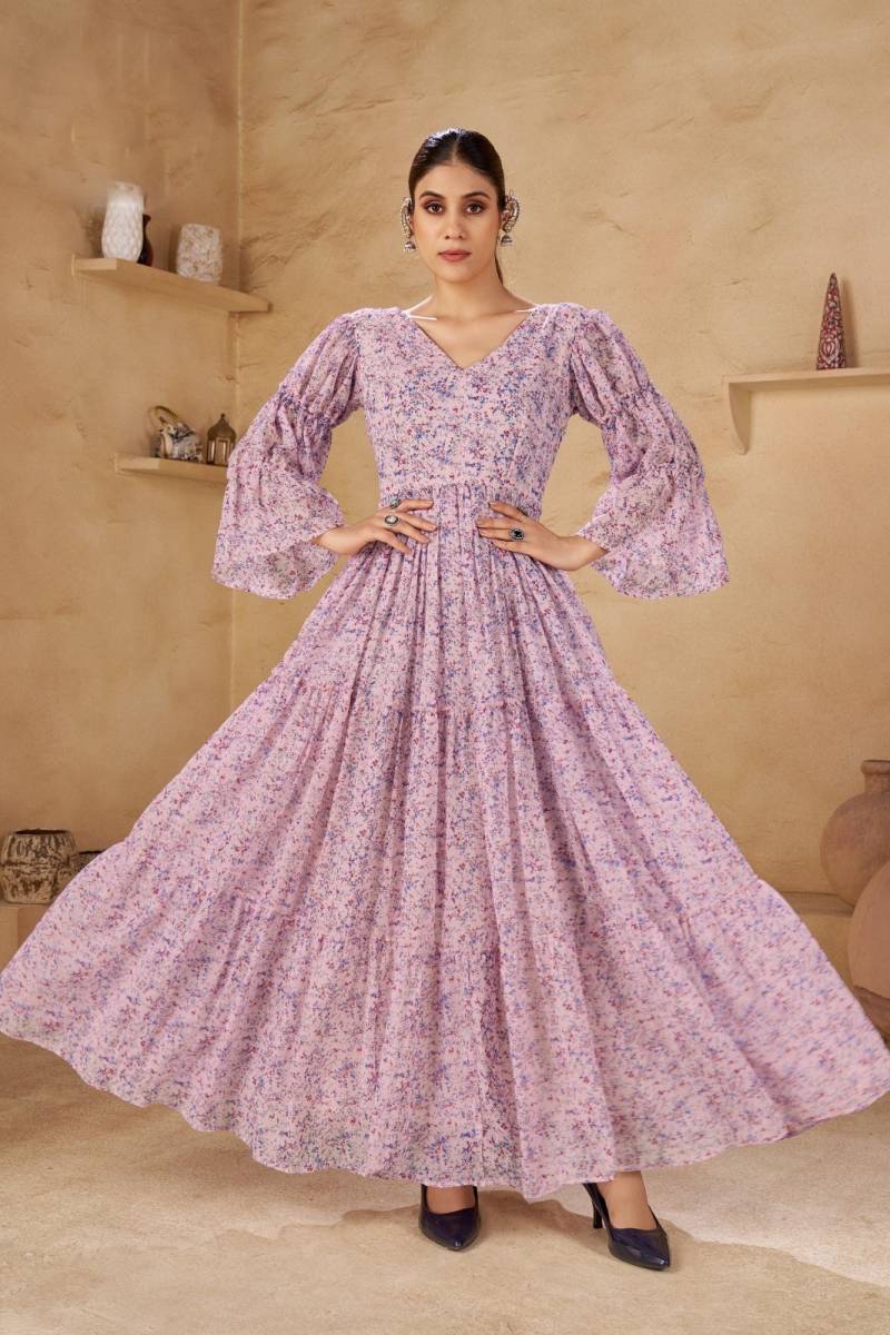 Ctz Padmavati Crepe Georgette Gown Collection