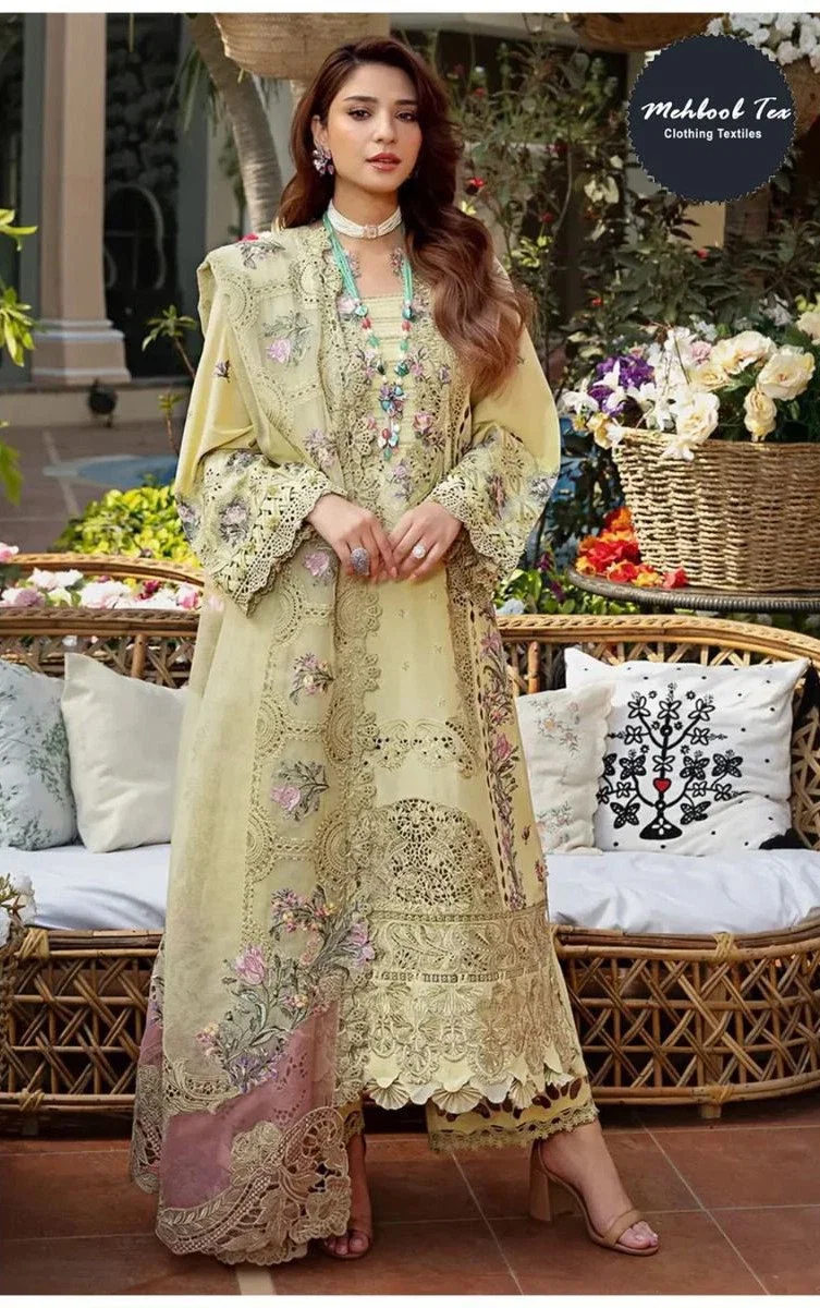 Mehboob Tex 1759 Cotton Embroidery Work Salwar Kameez Suits Collection