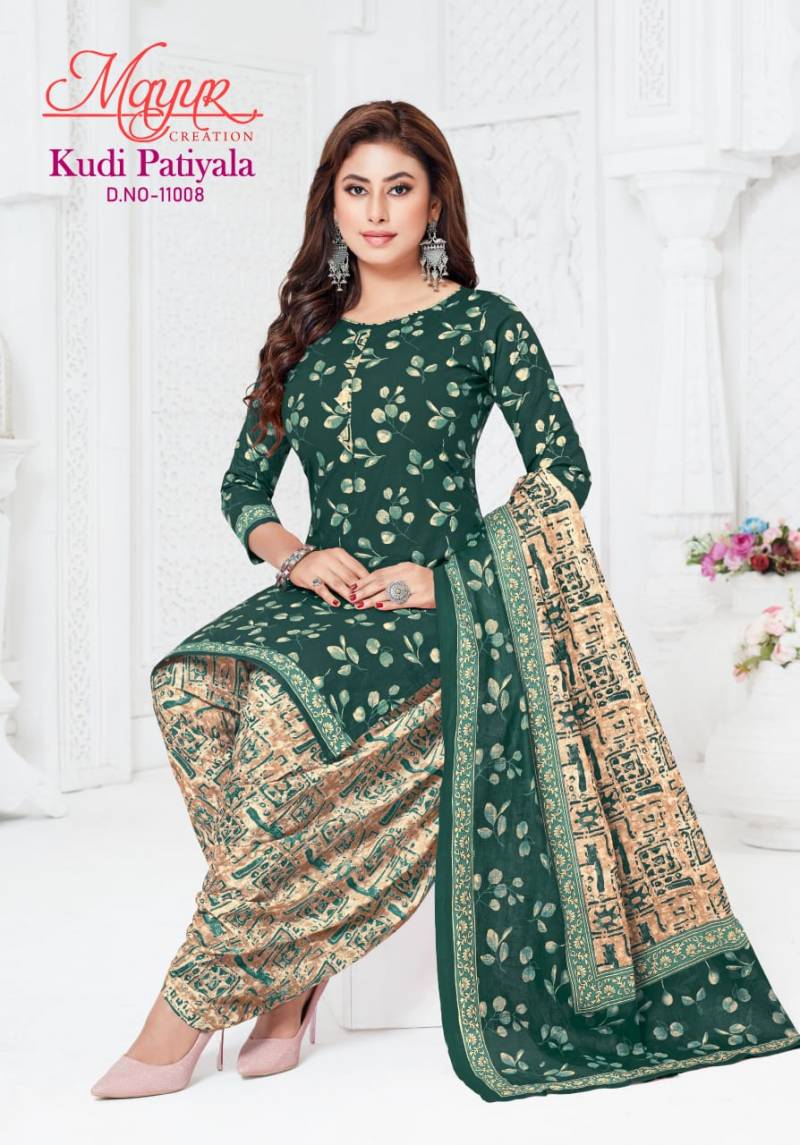 Mayur Kudi Patiyala Vol 11 Pure Cotton Printed Dress Material Collection