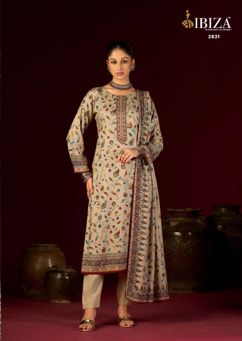 Ibiza Womade Viscose Pashmina Digital Print Salwar Kameez Collection