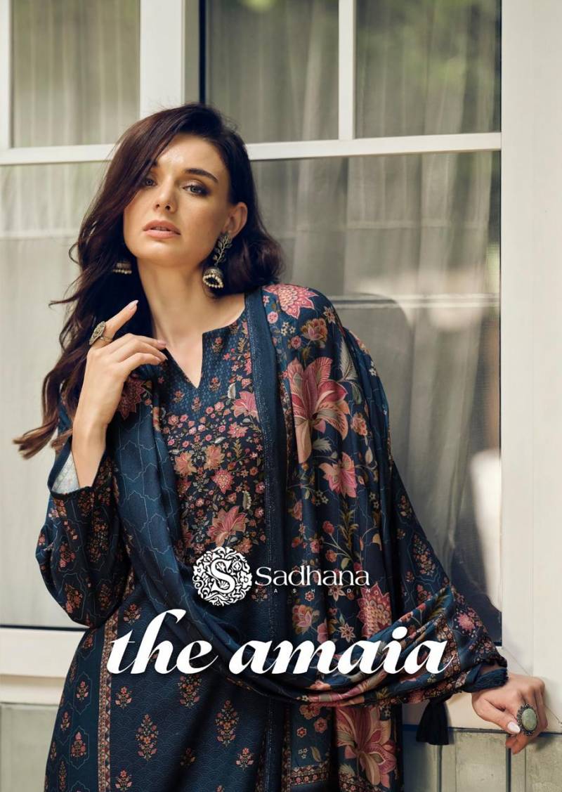 Sadhana The Amaia Viscose Pashmina Digital Parint Salwar Kameez Suits