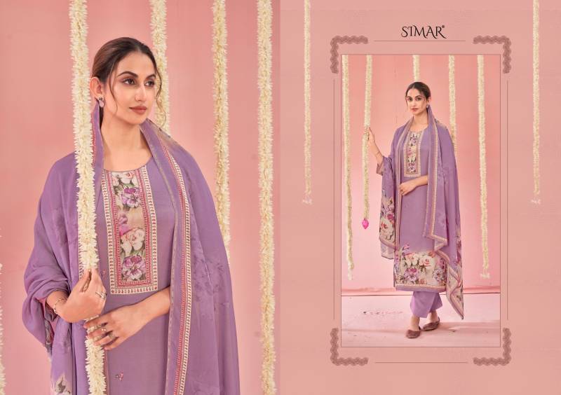 Glossy Simar Noorani Viscose Muslin Digital Work Designer Salwar Kameez