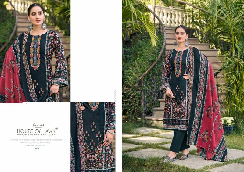House of Lawn Urbane Cotton Digital Print Embroidery Dress Material Collection