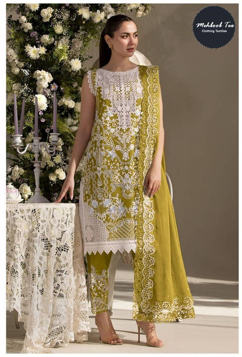 Mehboob Tex 1771 Cotton Embroidery Pakistani Salwar Kameez Suits