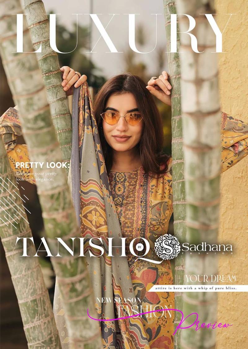 Sadhana Tanishq Viscose Pashmina Digital Print Work Salwar Kameez Suits