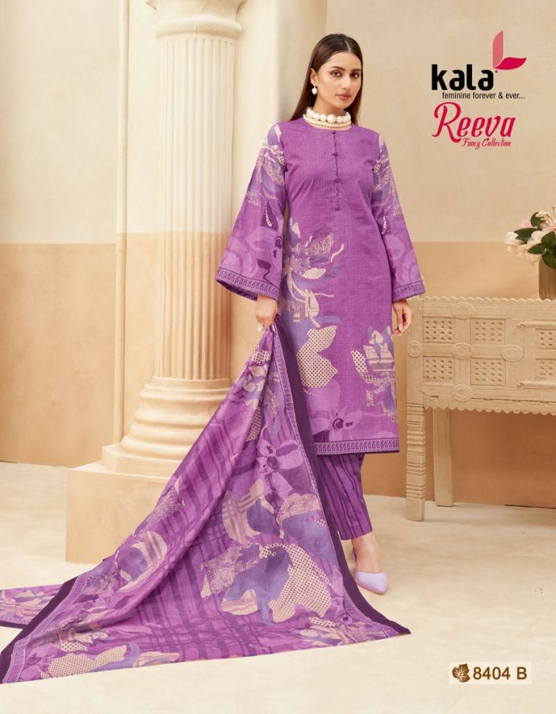 Kala Reeva Vol 1 Cotton Printed Dress Material Collection