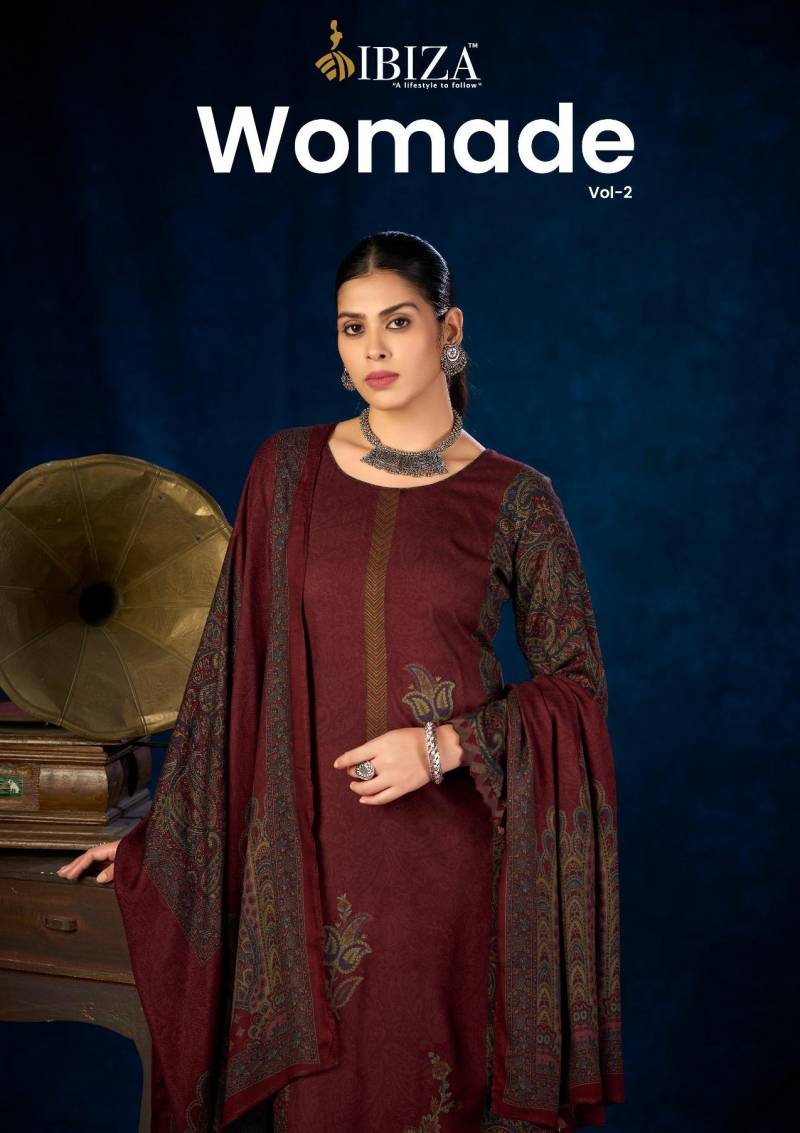 Ibiza Womade Vol 2 Viscose Pashmina Digital Print Salwar Kameez Suits