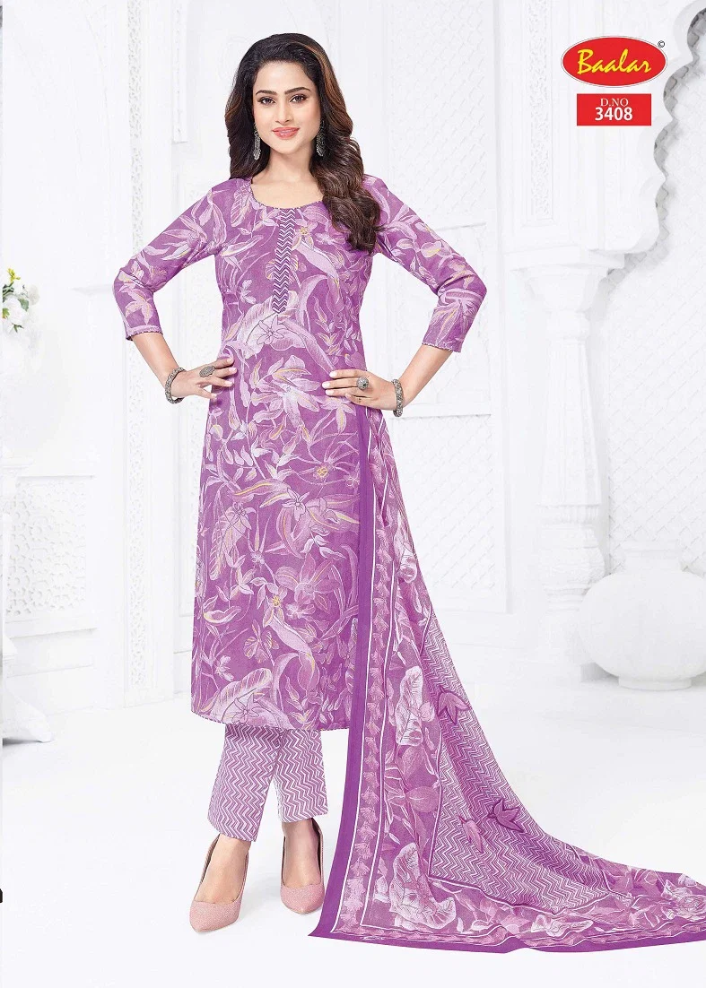 Baalar Zaara Vol 34 Cotton Printed Dress Material Collection