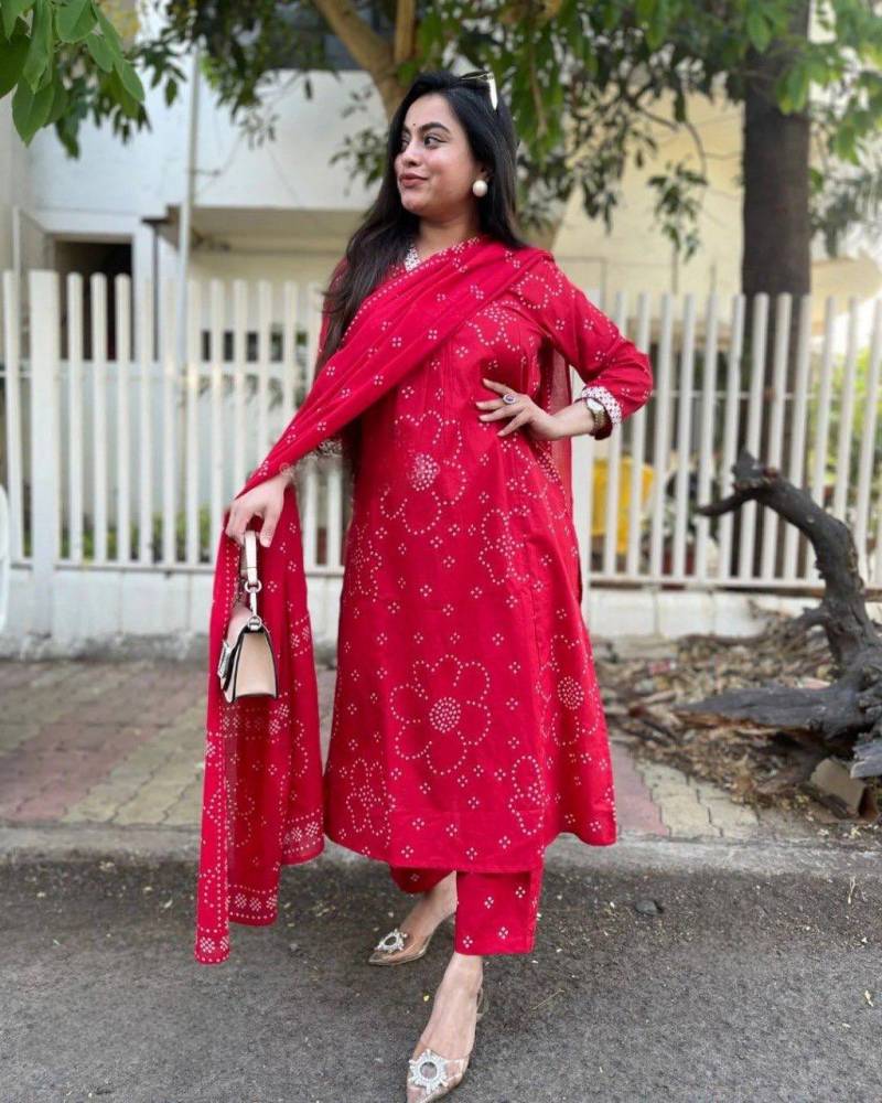 Dhupooja 01 Rayon Printed Casual Wear Kurti Pant And Dupatta Collection