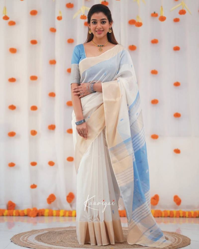 Satani 40189 Cottoni Banarasi Soft Silk Saree Collection