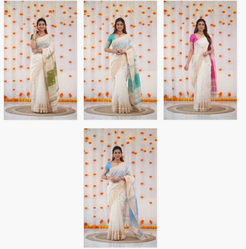 Satani 40189 Cottoni Banarasi Soft Silk Saree Collection