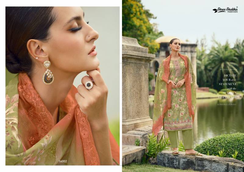 Shree Shalika Mahjabeen Vol 16 Cotton Lawn Digital Dress Material