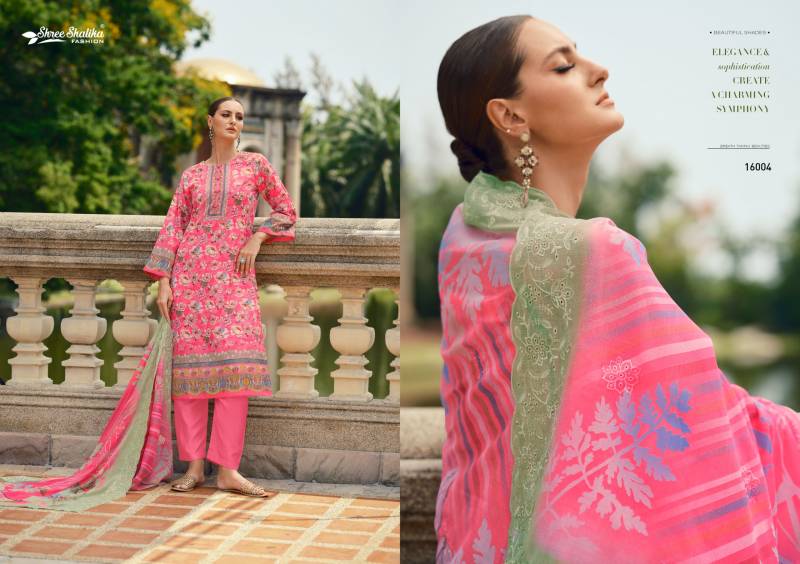 Shree Shalika Mahjabeen Vol 16 Cotton Lawn Digital Dress Material