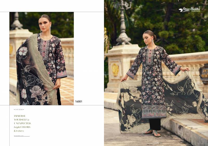 Shree Shalika Mahjabeen Vol 16 Cotton Lawn Digital Dress Material
