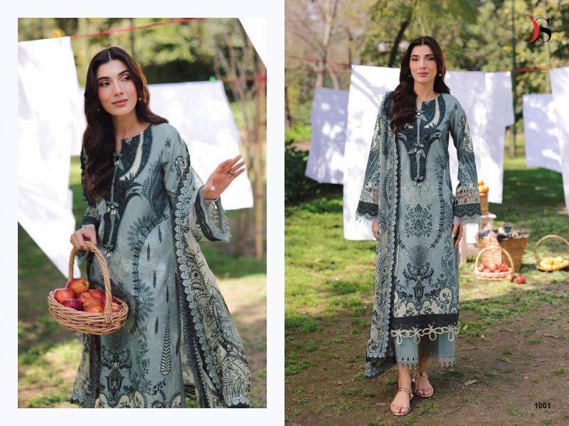 Deepsy Jade Bliss Lawn 25 Vol 2 Cotton Dupatta Cotton Pakistani Suits