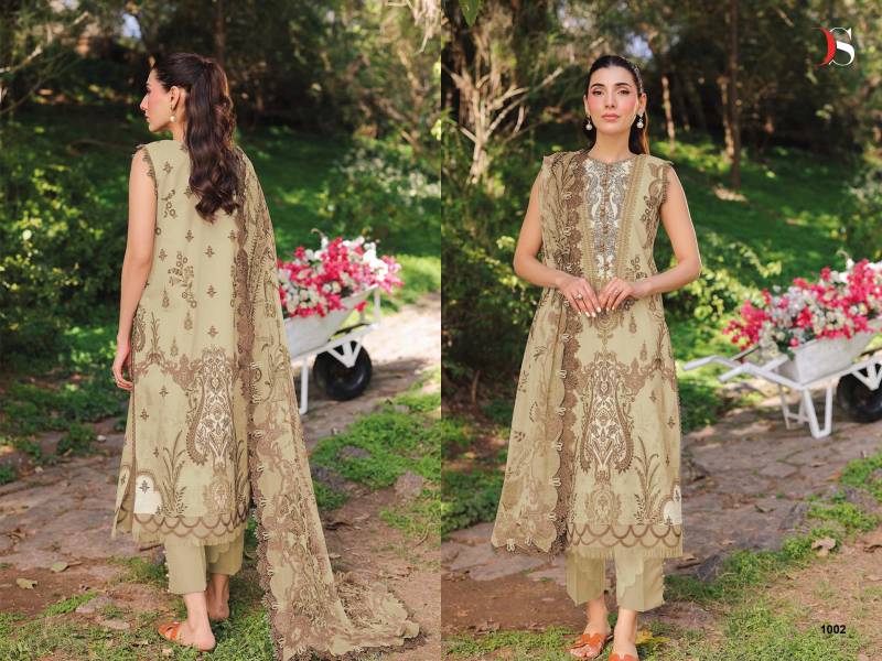 Deepsy Jade Bliss Lawn 25 Vol 2 Cotton Dupatta Cotton Pakistani Suits