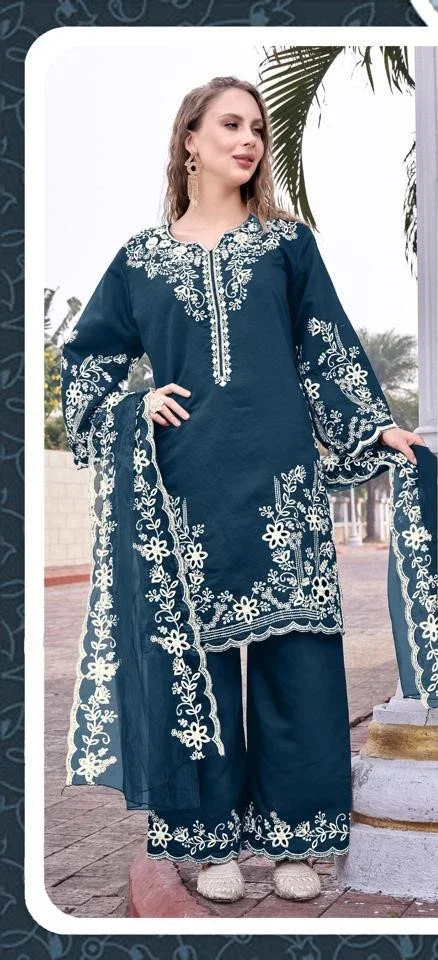 Zoya Studio 1196 Roman Silk Readymade Pakistani Salwar Suits