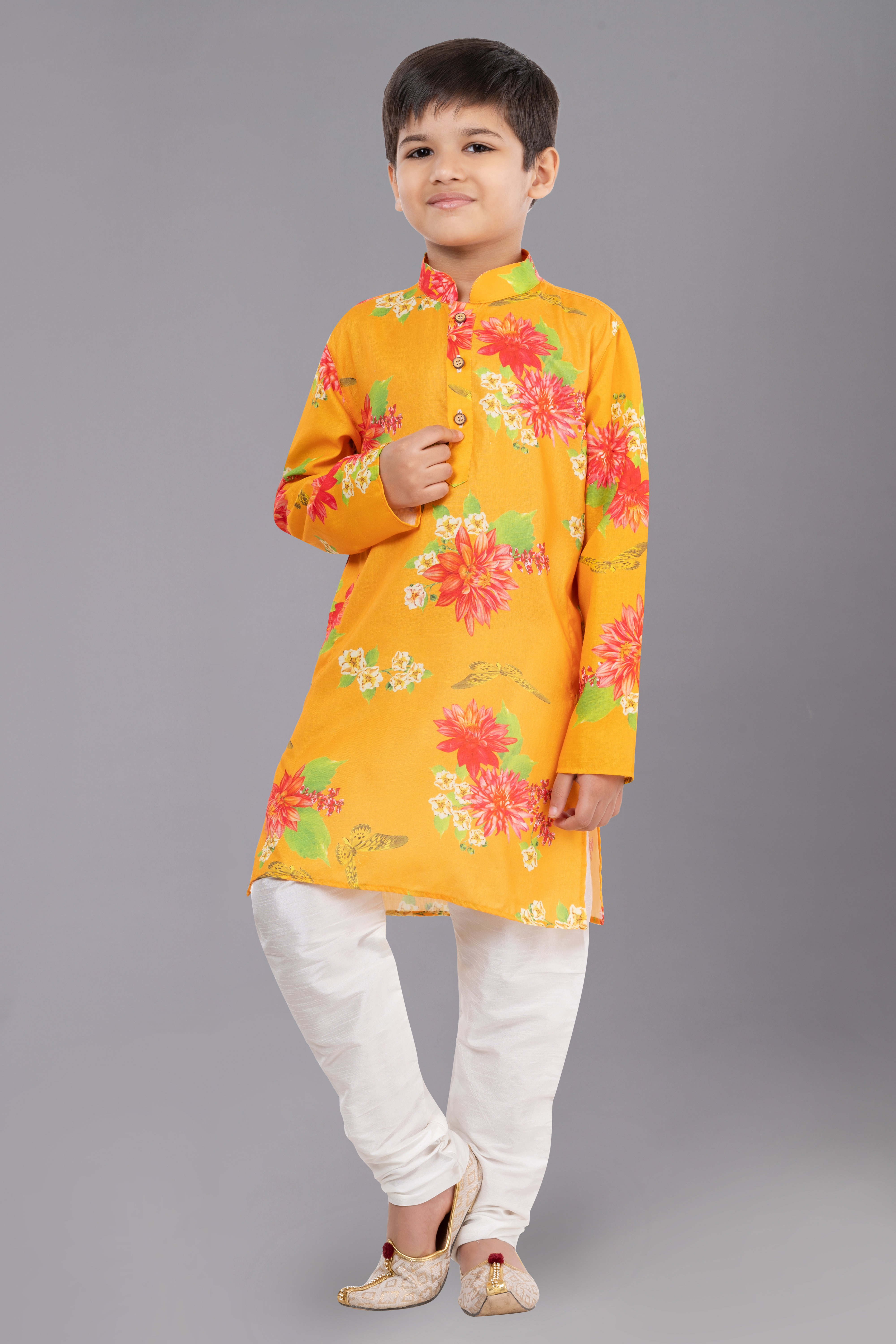 Swarg 751 To 767 Cotton Kids Kurta Pajama