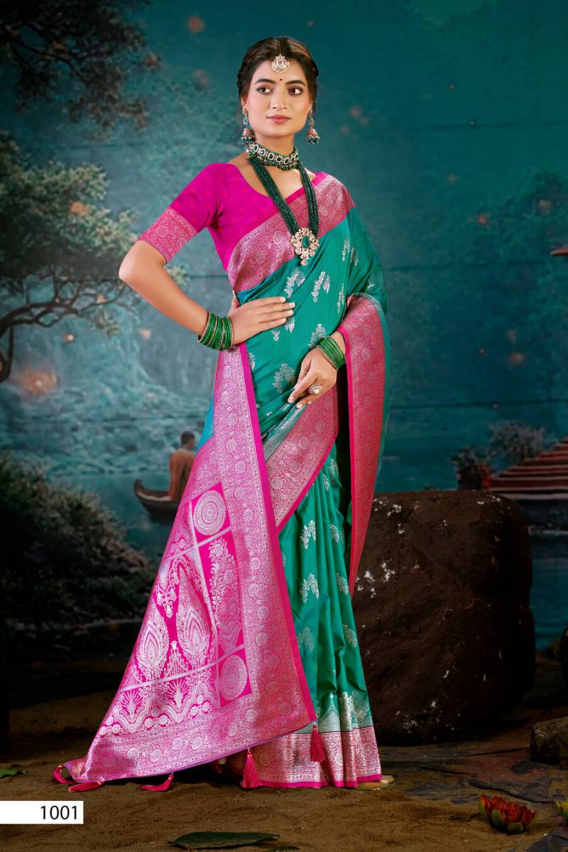 Saroj Virasat Silk Saroski Vol 5 Premium Silk Saree Collection