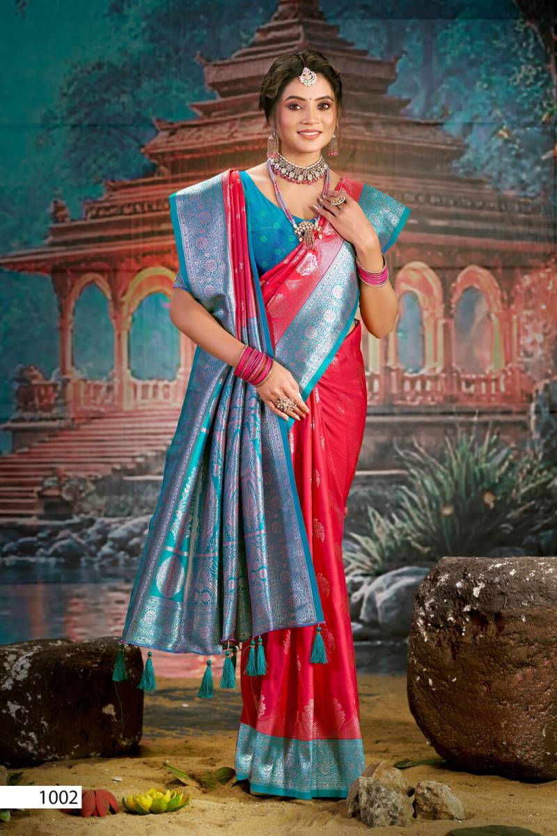 Saroj Virasat Silk Saroski Vol 5 Premium Silk Saree Collection