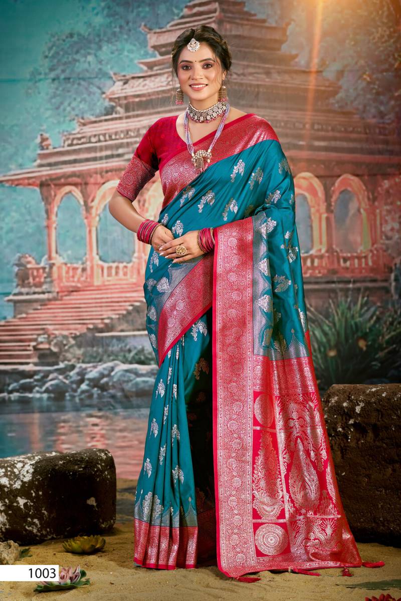 Saroj Virasat Silk Saroski Vol 5 Premium Silk Saree Collection