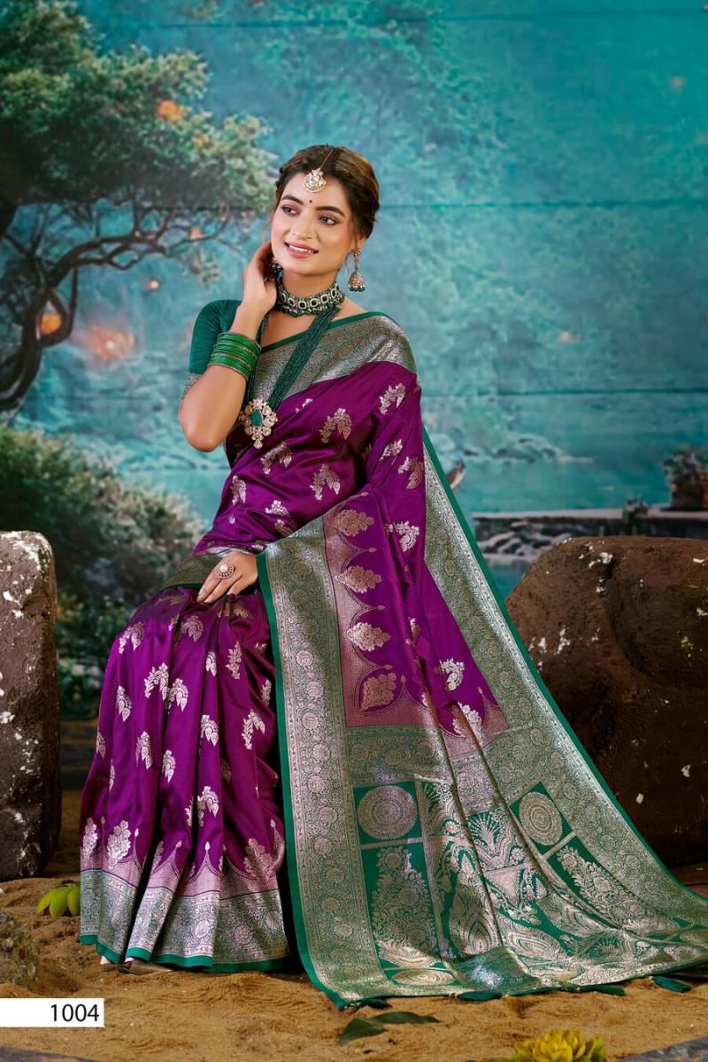 Saroj Virasat Silk Saroski Vol 5 Premium Silk Saree Collection