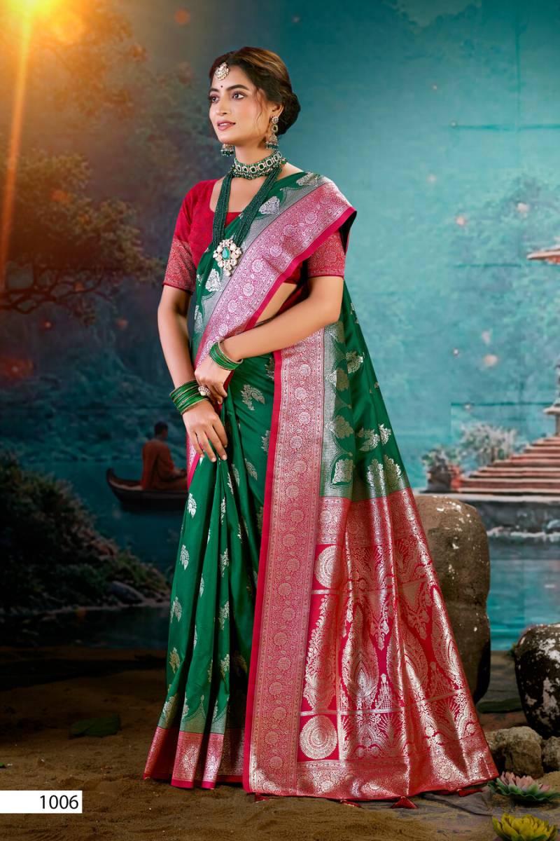 Saroj Virasat Silk Saroski Vol 5 Premium Silk Saree Collection