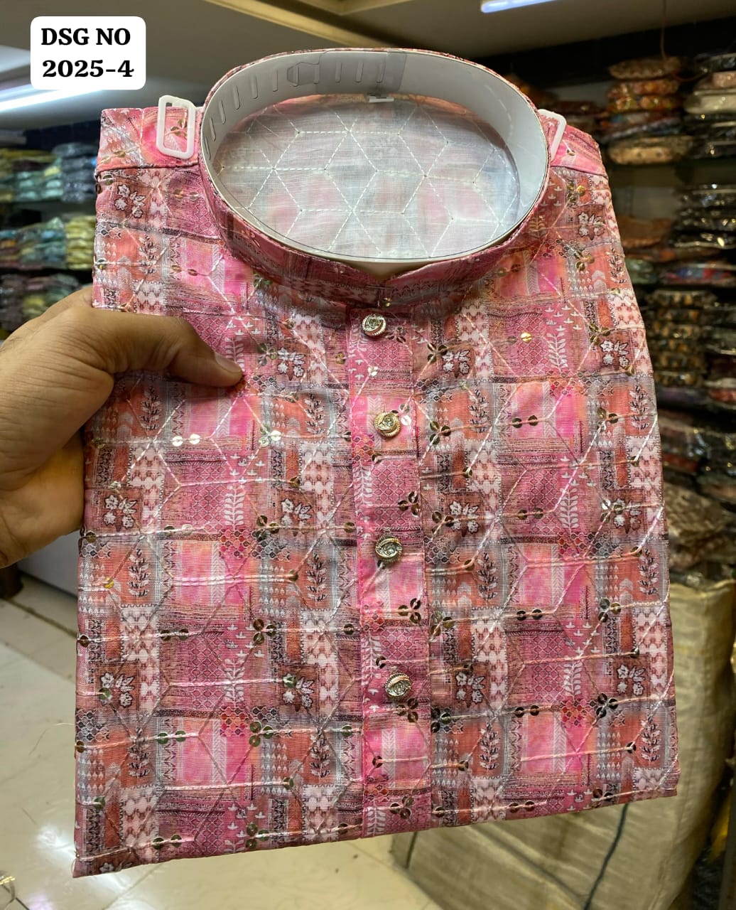 Lekha Mald New Position Type Linen Printed Kurta Collection