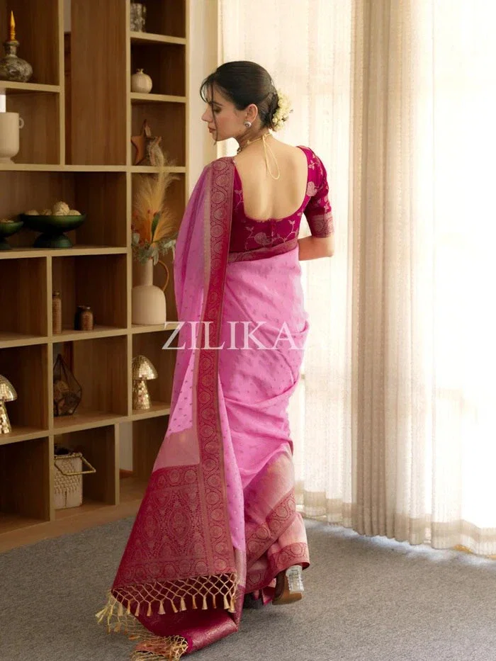 Satani 45224 Banarasi Soft Silk Wedding Wear Saree Collection