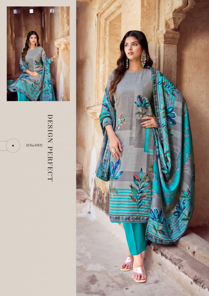 Roli Moli Kabira Pashmina Printed Dress Material Collection