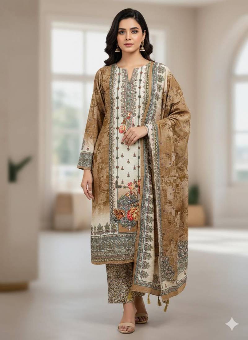 Mehboob Tex 1765 Viscose Digital Print Work Pakistani Salwar Kameez
