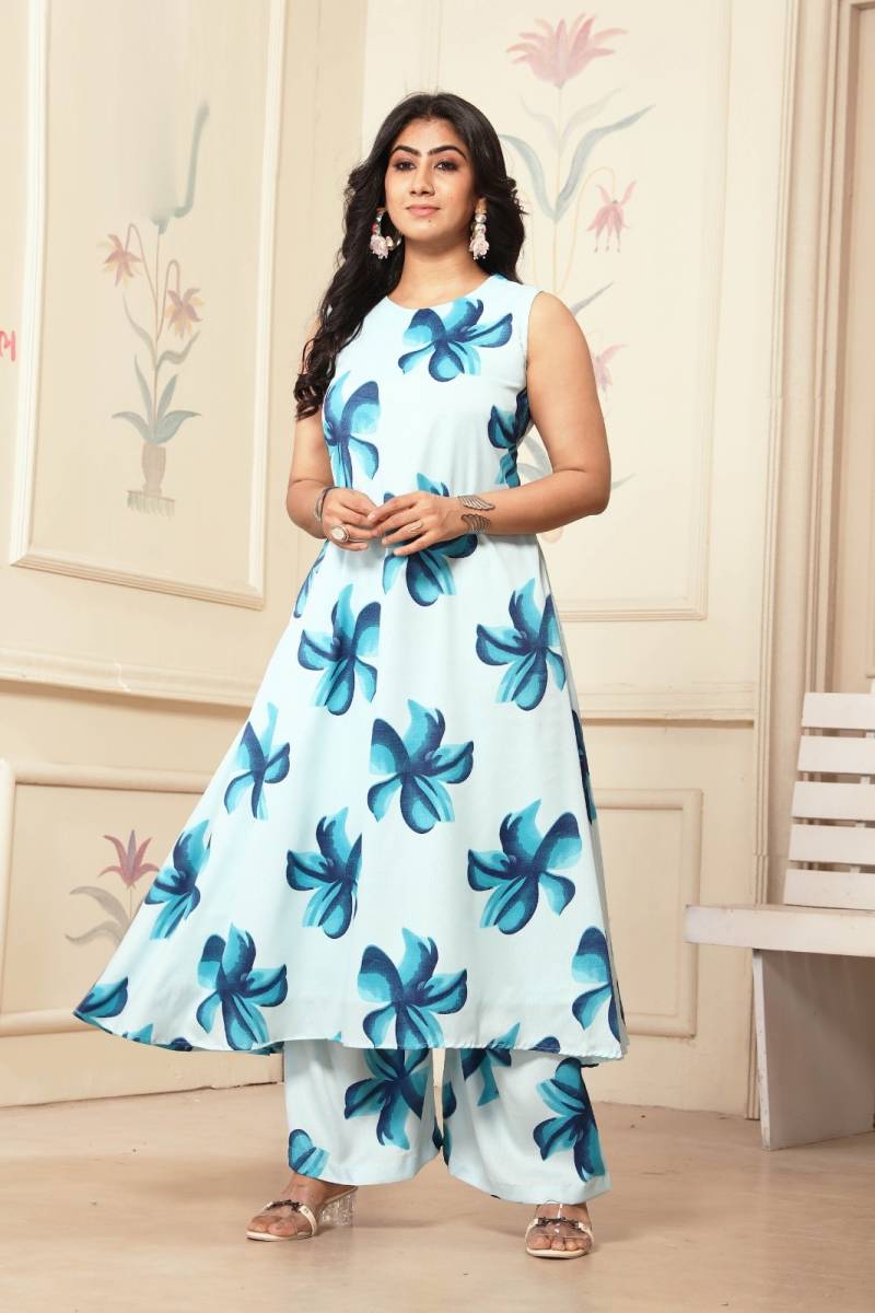Ctz Laksmika Polyster Fancy Kurti With Bottom Collection